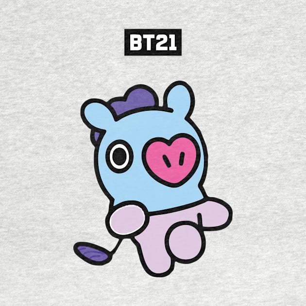 bt21 bts exclusive design 22 by Typography Dose